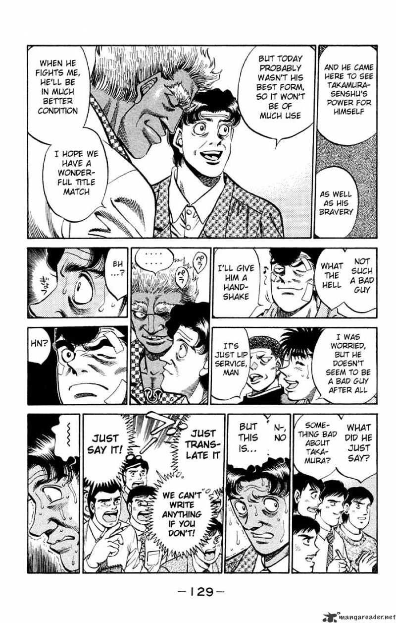 Hajime no Ippo: Fighting Spirit, Chapter 368 image 08